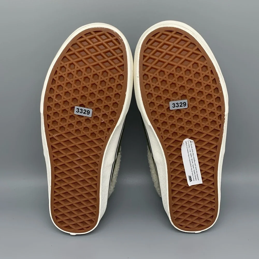 Vans Sherpa Suede Green Skate Shoes‎ 508357 Women’s Sz 8.5 / Men’s 7